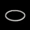 Tennis bracelet silver-crystal