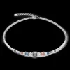 Vintage Pearl Mix necklace silver-grey