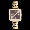 Watch Iconic Cube Sparkling Mystic Mocca Statement gold