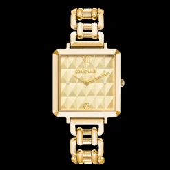 Watch Iconic Cube Spikes Statement Gold