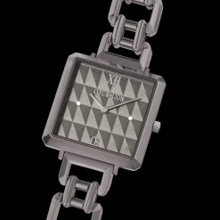 Watch Iconic Cube Spikes Statement anthracite