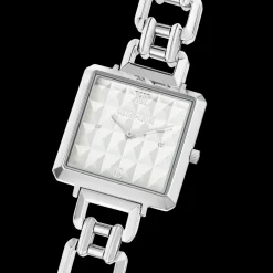 Watch Iconic Cube Spikes Statement Silver