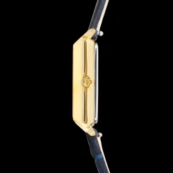 Watch Iconic Spikes Bracelet Leather Midnight Blue Gold