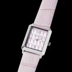 Watch Iconic Spikes Rosé Silver Bracelet Leather Rosé
