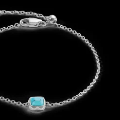 Birthstone December Bracelet Turquoise Silver