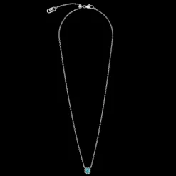 Birthstone December Necklace Turquoise Silver