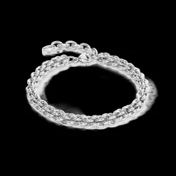 Bracelet Mesh Chain silver