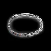 Bracelet Precious Fusion link chain brown-silver