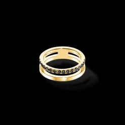 Eternal Unity Ring gold-black