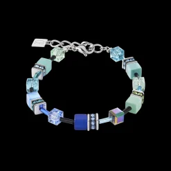 GeoCUBE® Bracelet blue-green