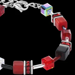 GeoCUBE® Bracelet red-haematite