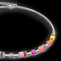 GeoCUBE® Iconic Lite Necklace Rainbow