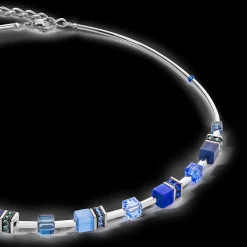 GeoCUBE® Iconic Lite Necklace Blue