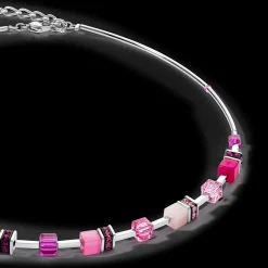 GeoCUBE® Iconic Lite Necklace magenta