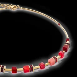 GeoCUBE® Iconic Lite Necklace Red