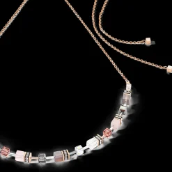 GeoCUBE® Iconic Nature Chain necklace rose