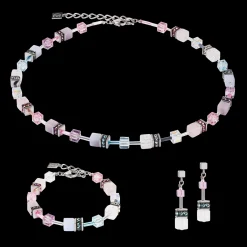 GeoCUBE® Iconic Precious bracelet pink-lilac