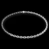 Necklace Cubes Fusion link chain black