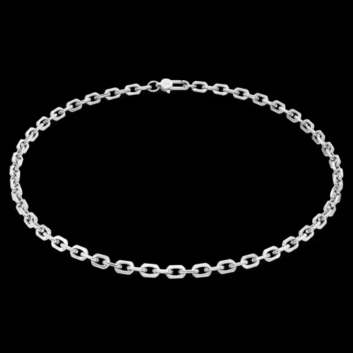 Necklace link chain silver