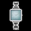 Watch Iconic Cube Ocean Cyan Statement silver