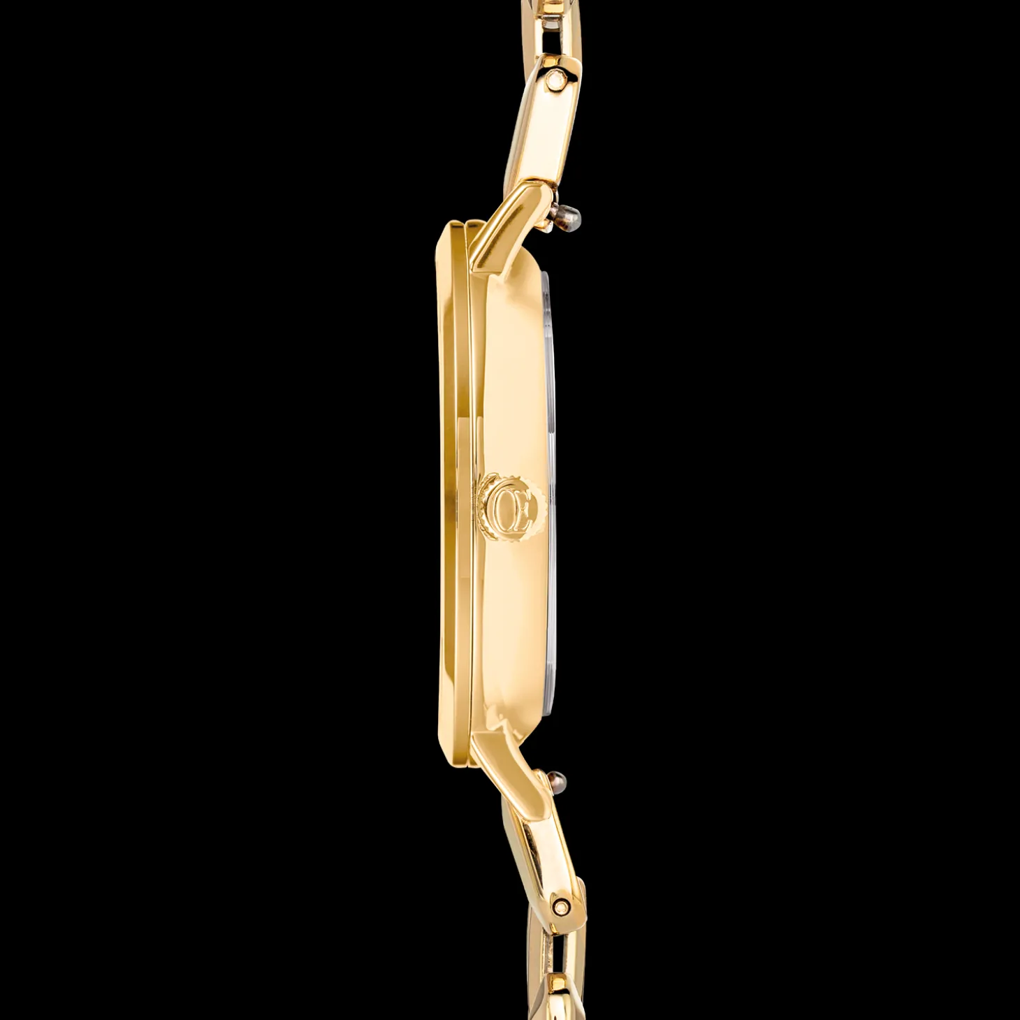 Watch Round Sparkling Fabulous Green Statement Gold